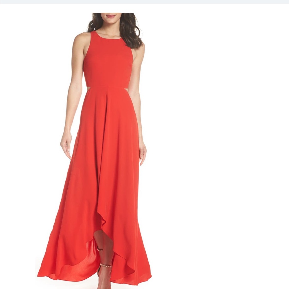 NWT Ali & jay cutout Maxi dess size M